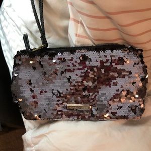 Victoria Secret sequined wristlet.